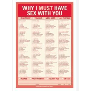 Why I Must Have Sex With You Knock Knock Pad